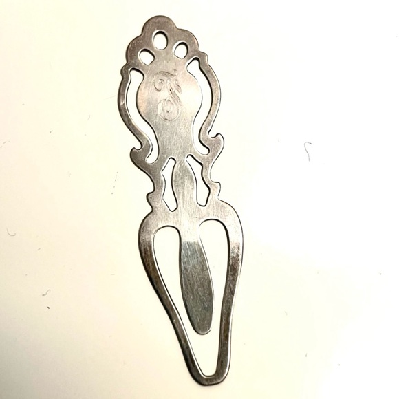 Vintage Towle Sterling Silver Bookmark F - Picture 3 of 10